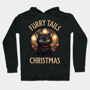 furry tails of christmas Hoodie